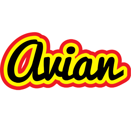 Avian flaming logo