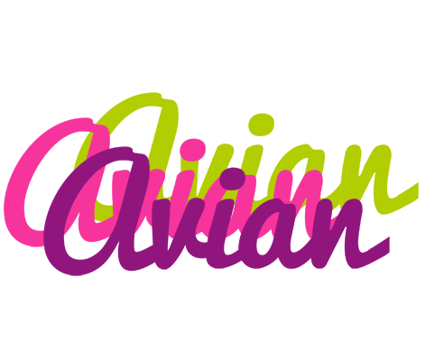 Avian flowers logo