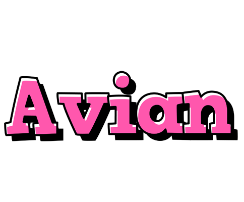 Avian girlish logo