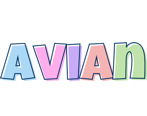 Avian pastel logo