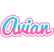 Avian woman logo
