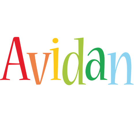 Avidan birthday logo