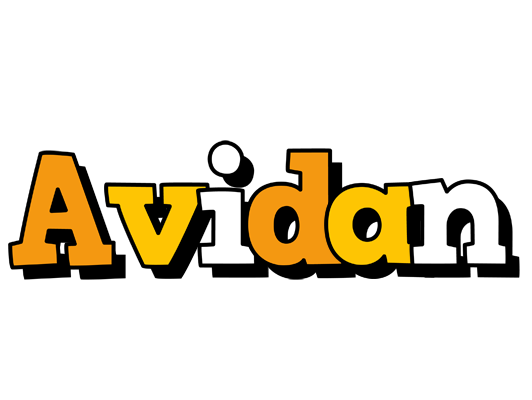 Avidan cartoon logo
