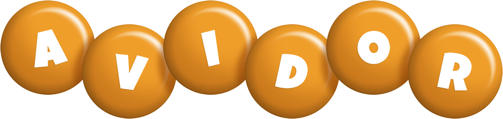 Avidor candy-orange logo