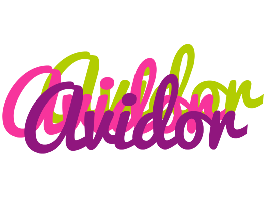 Avidor flowers logo