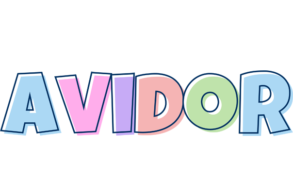 Avidor pastel logo