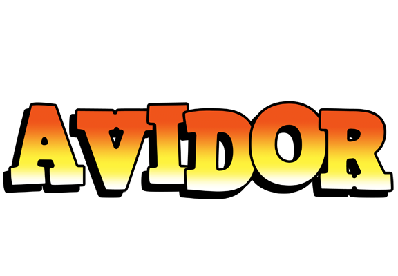 Avidor sunset logo