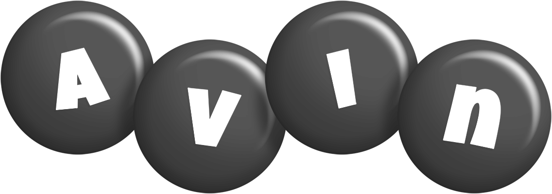 Avin candy-black logo