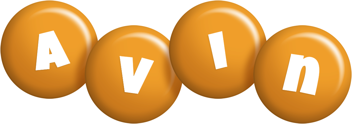 Avin candy-orange logo