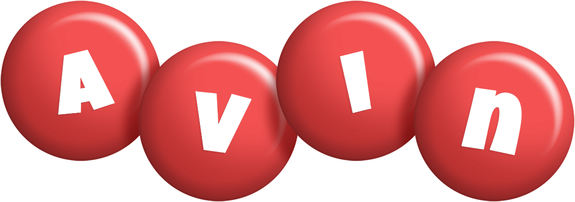 Avin candy-red logo