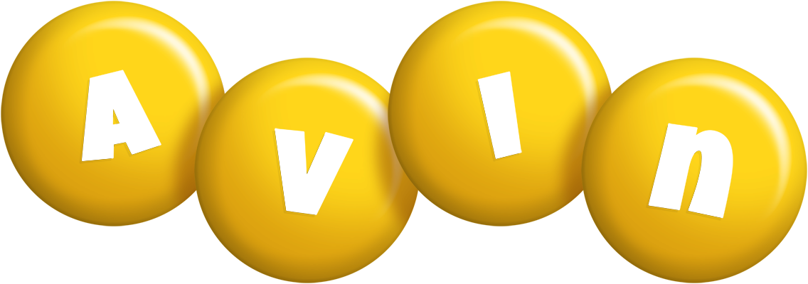 Avin candy-yellow logo