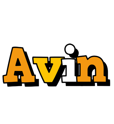 Avin cartoon logo
