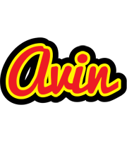 Avin fireman logo