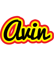 Avin flaming logo