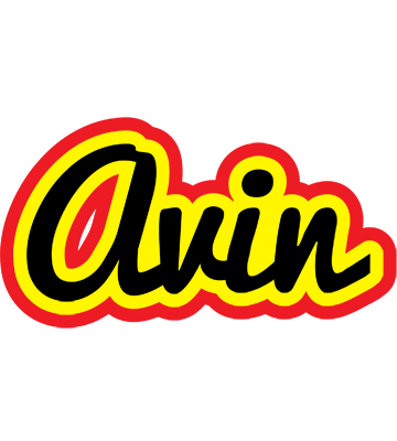 Avin flaming logo