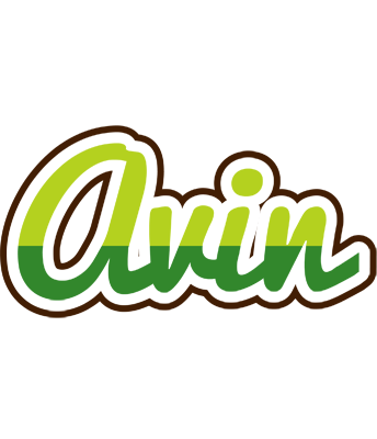 Avin golfing logo