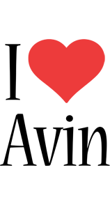 Avin i-love logo