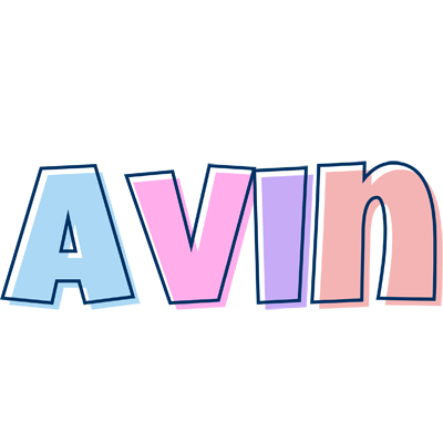 Avin pastel logo