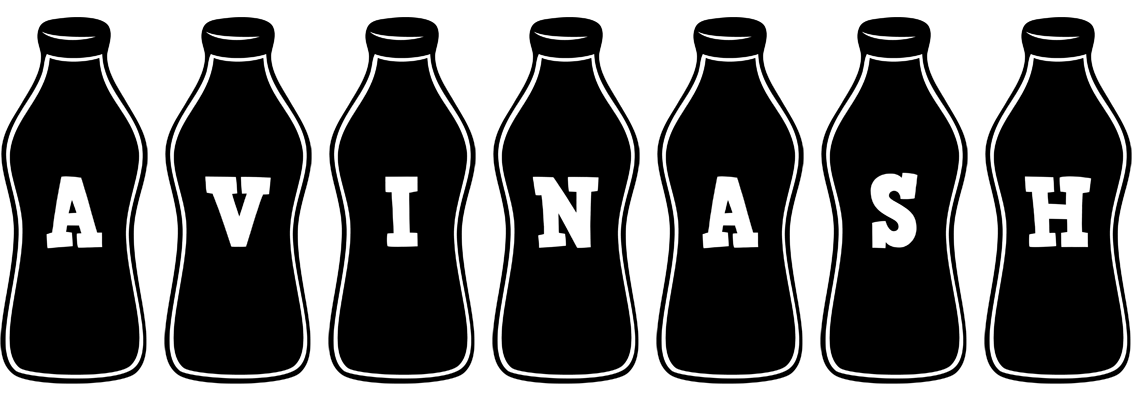 Avinash bottle logo