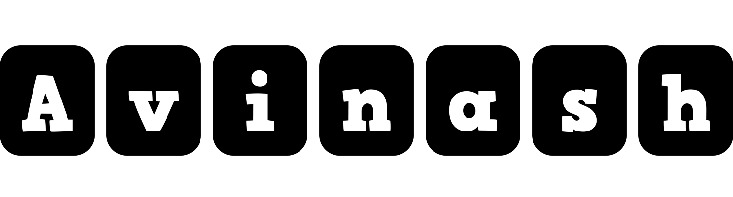 Avinash box logo