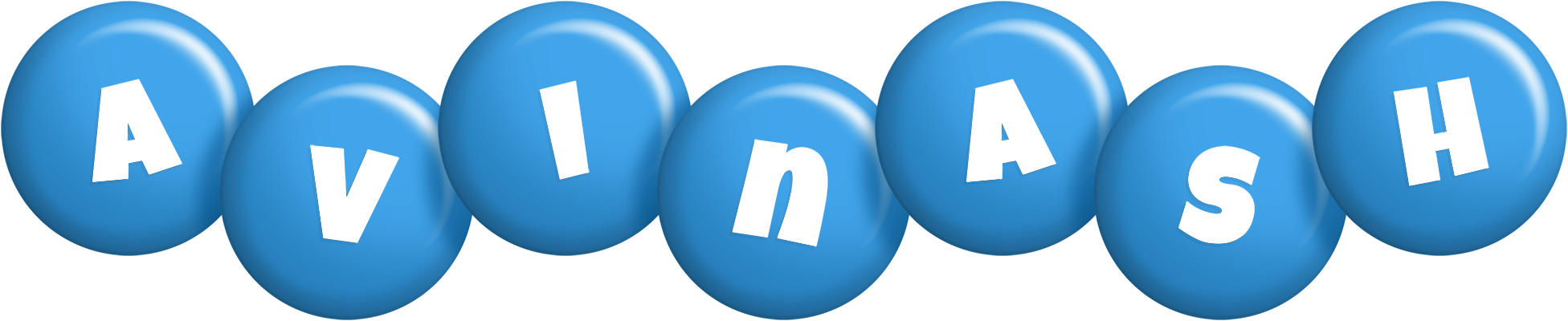 Avinash candy-blue logo