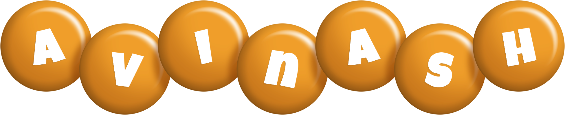 Avinash candy-orange logo