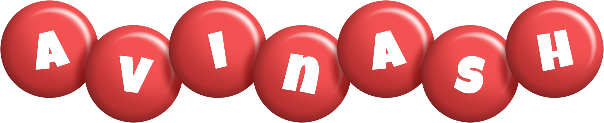Avinash candy-red logo