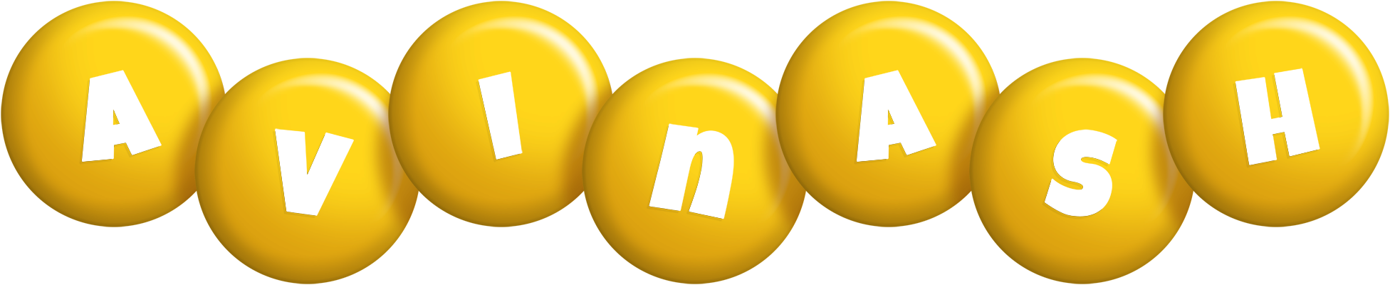 Avinash candy-yellow logo
