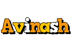 Avinash cartoon logo