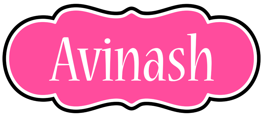 Avinash invitation logo