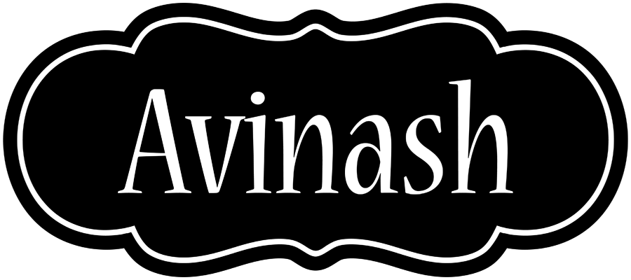 Avinash welcome logo