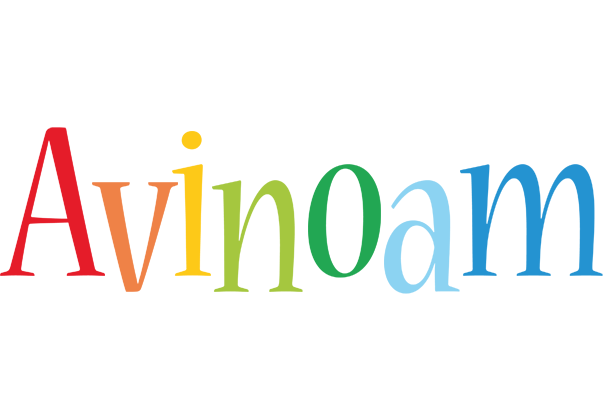 Avinoam birthday logo