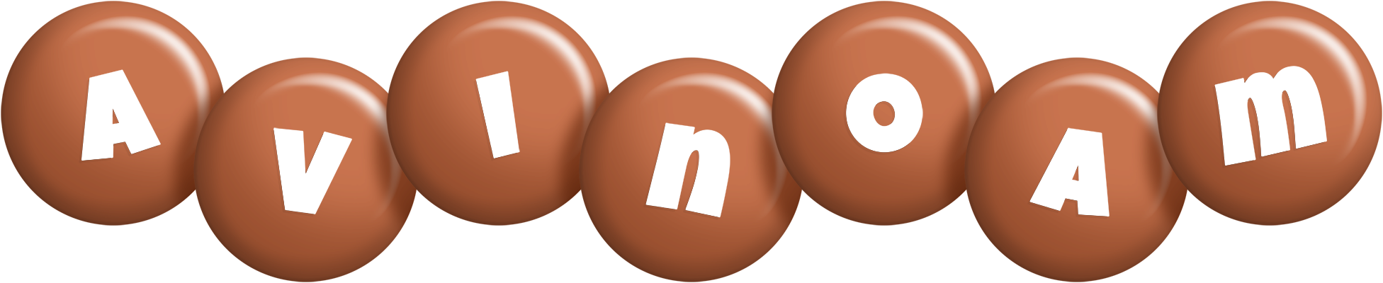 Avinoam candy-brown logo