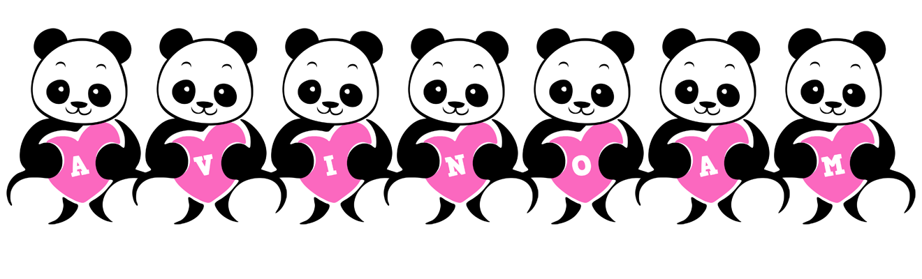 Avinoam love-panda logo