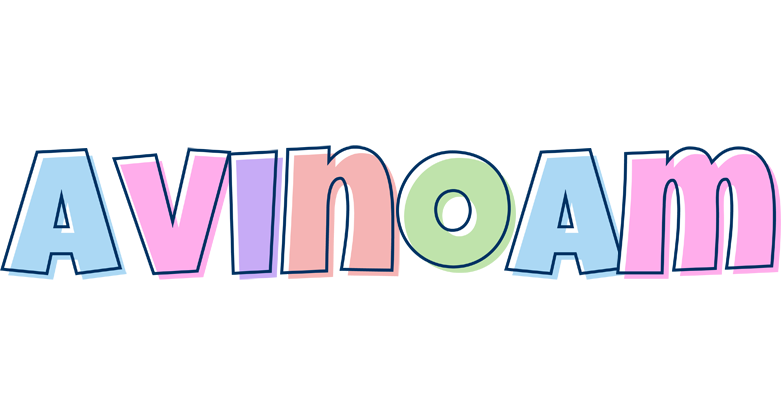 Avinoam pastel logo