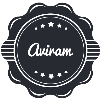 Aviram badge logo