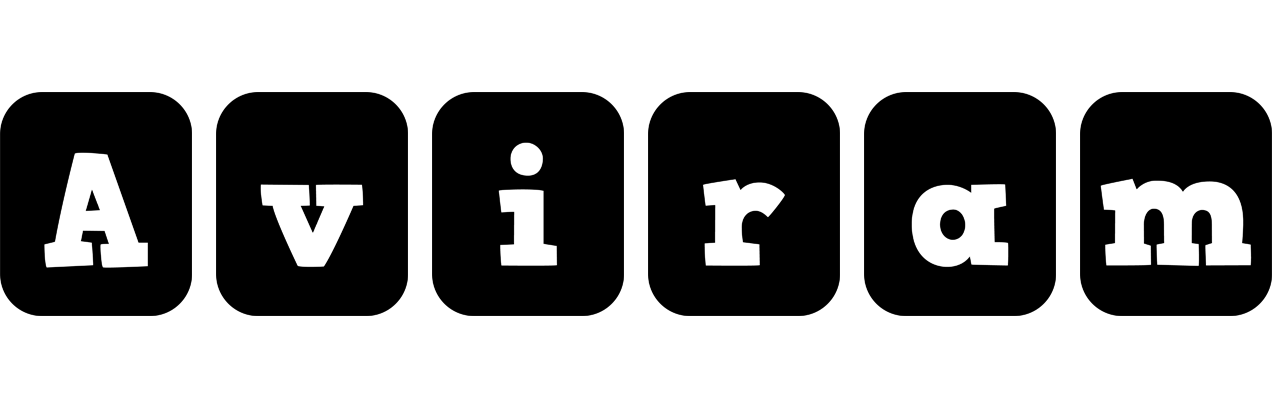 Aviram box logo