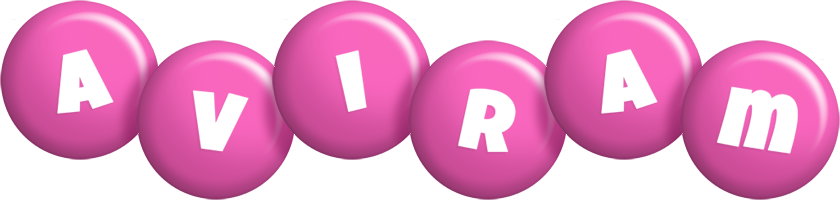 Aviram candy-pink logo