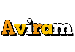 Aviram cartoon logo