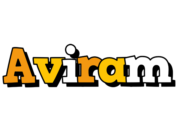 Aviram cartoon logo
