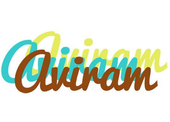 Aviram cupcake logo