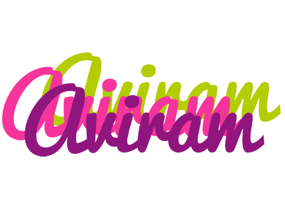 Aviram flowers logo