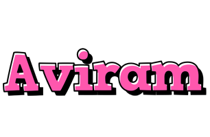 Aviram girlish logo