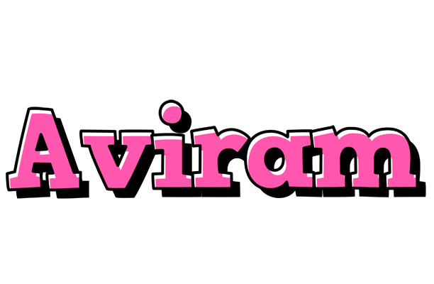 Aviram girlish logo