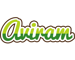 Aviram golfing logo