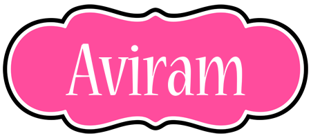 Aviram invitation logo