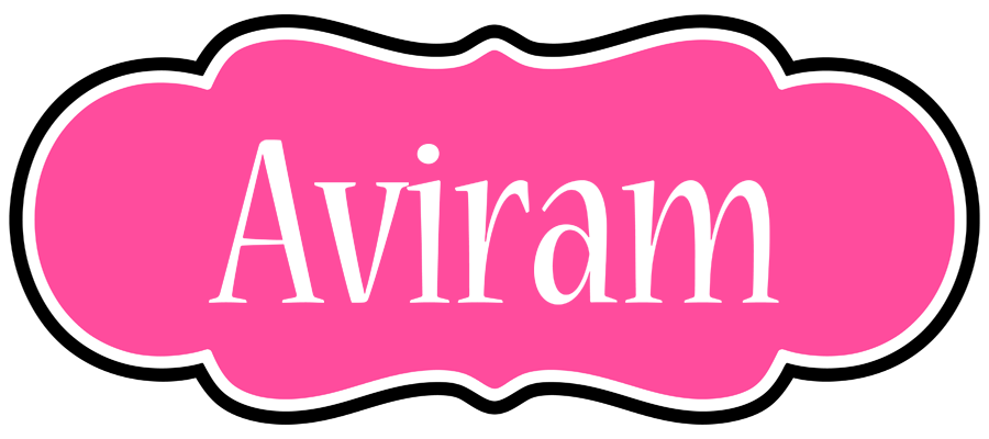 Aviram invitation logo