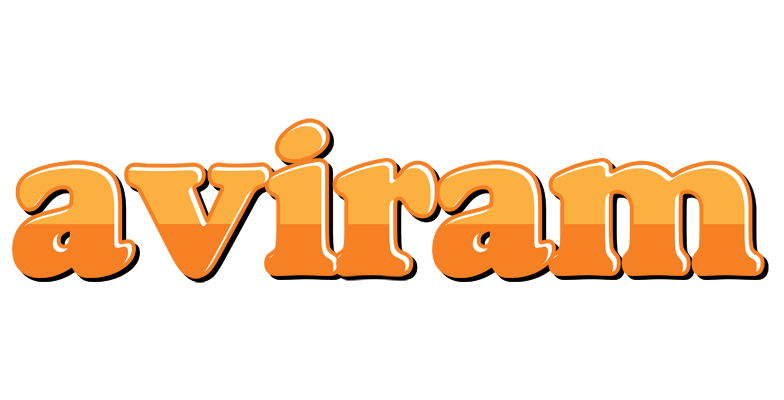Aviram orange logo