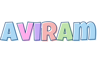 Aviram pastel logo