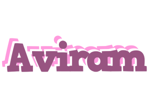 Aviram relaxing logo